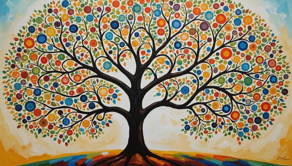 L'art captivant des tableaux arbre de vie à découvrir